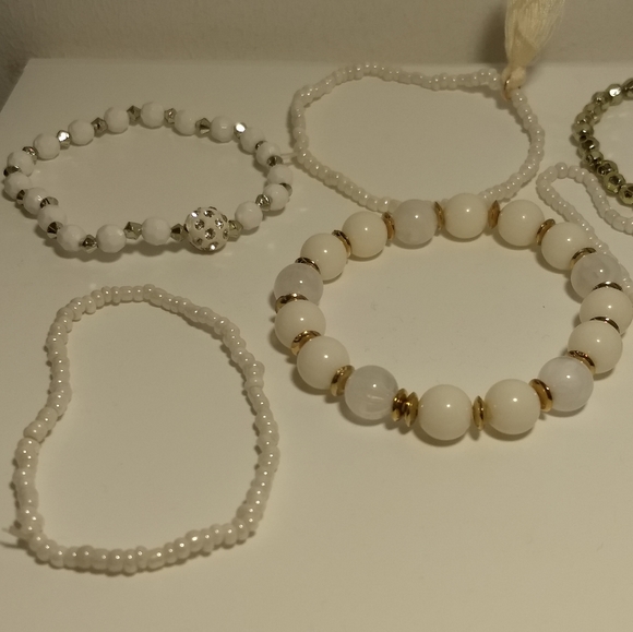 PEARL BRACELET SET - Cute multiple layer jewelry - Picture 2 of 5